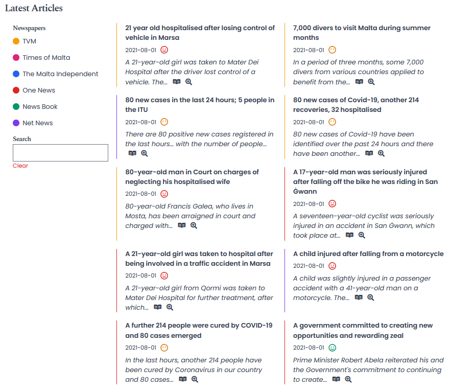 News Articles